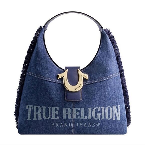 True Religion Handbags - NEW True Religion Denim Hobo Handbag